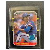 Greg Maddux card