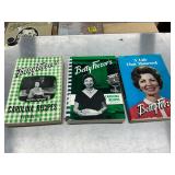 3 Betty Feezor cook books