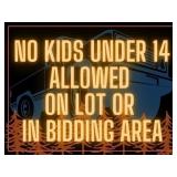 NO KIDS UNDER 14