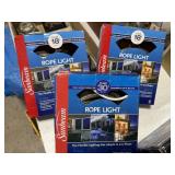 3 Boxes of Clear Rope Lights