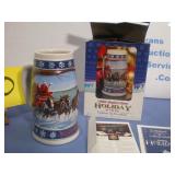 Budweiser Holiday Stein, 1995