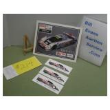 Castrol Jaguar Racing Mini Poster and Stickers