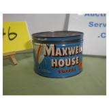 Maxwell House Coffee Tin