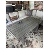 Wicker and Metal Patio set of (5).