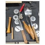 Box of cooking utensils