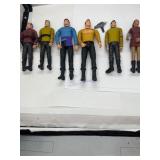 Set of 6 Star Trek Action Figures with Accessories