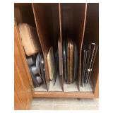 Collection of Baking Ware Including Cookie Sheets