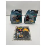 Star Trek Action Figure Lot Featuring Picard,