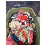 Tote of clothes