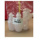 Bag of 3 new spray bottles