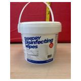 2 new Tubs of Sandy Disinfectant Whips