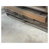 Pallet of wood flooring