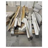 2 Pallets of decorative molding