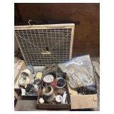 Fan, works, nuts Bos curtain hangers and more