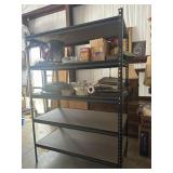 Shelf metal & wood 48ï¿½x24ï¿½x72ï¿½ no contents