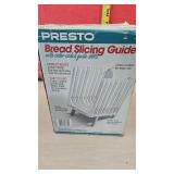 Presto bread slicing guide