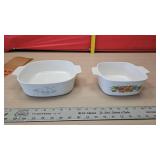 2- corningware bowls