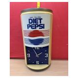 Diet Pepsi Clock Works