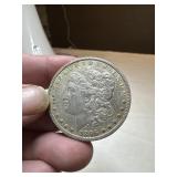 1896 O Morgan Silver Dollar