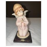 Giuseppe Armani Knelt Little Angel Sculpture