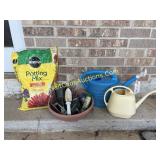 Garden Tools and Potting Soil