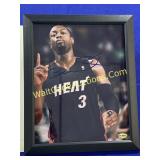 Dwayne Wade Signed Photo With Declaration Of