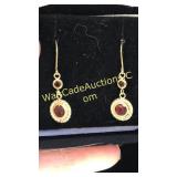 Garnet Earrings