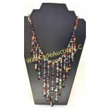 Multi-Stone Beads Beaded Necklace