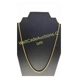 Stainless Steel Gold Colored Necklace