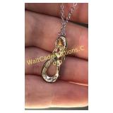 Infinity Sign Pendant Necklace