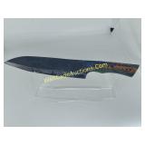 Chefs 13.8ï¿½ Knife, Eye Catching Stained Hardwood