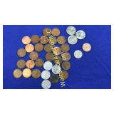 Coins - Includes Wheat Cents & Normal,