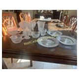 Pressed Stemware Wine Glasses