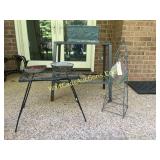 Metal Plant Stands Various Sizes and 3 Small