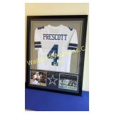 #4 Dak Prescott Autographed Jersey COA Beckett