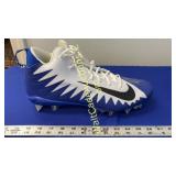 #24 Xavier Woods Cleat COA JSA