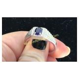 Sapphire Ring Sz 9