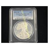 2011-W Silver Eagle $1 PCGS PR69DCAM