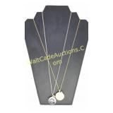 Butterfly Necklace & Flower Seed NecklaceLot of