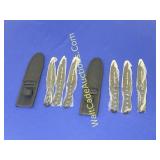 Throwing Knife Set of 3 w/ Sheath (2) Sets The