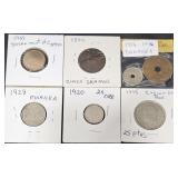 Foreign Coins Lot Coins - Cyprus, Danmark +