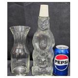 Vintage Vodka Polar Bear Bottle & Playboy Decanter