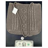 New The Bagg Crocheted Purse Handbag