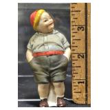 Small Chubby Chancy Porcelain Boy Figurine Germany