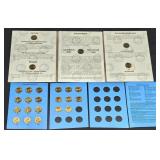 Sacagawea Dollar Coins in Coin Books 2000 - 2008