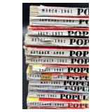 20 Vintage Popular Science Magazines 1960 & 1961