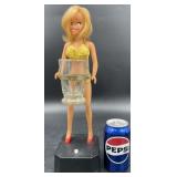 Vintage 1969 Go Go Girl Drink Mixer Doll Poynter