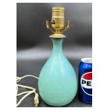 Vintage Van Briggle Blue Fred Wills Pottery Lamp