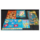 Vintage Snow White Lot - Placemats, Game, Book +