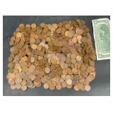 750 Wheat Pennies Assorted Years 5 LBS